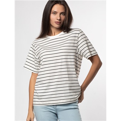 Футболка из премиального хлопка с эластаном