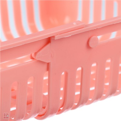 VETTA Контейнер в холодильник, пластик, 7,5х16,5х20,5см, 3 цвета