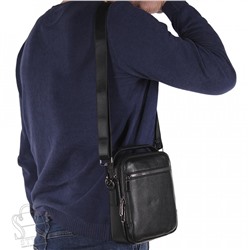 Сумка мужская кожаная 8165-2QH black Heanbag
