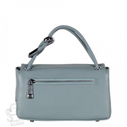 Сумка женская кожаная 8062Q turquoise Polina&Eiterou