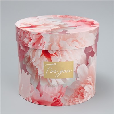 Набор коробок для цветов 4 в 1, упаковка подарочная, «Нежные цветы», 14×14×13 см - 20×20×17.5 см