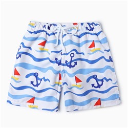 Купальные трусы детские MINAKU «Морские», рост 122-128 см