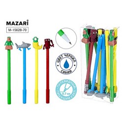 Ручка шариковая "ИТАЛ.МЕМ" 0.7мм синяя M-15628-70 Mazari