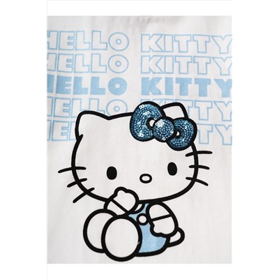 Комплект трикотажный для девочек: фуфайка (футболка), шорты PLAYTODAY, 1240135