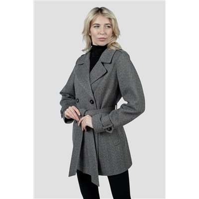 01-12248 Пальто женское демисезонное (пояс)