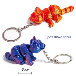 Брелок 3Д  "Кошечка" Р-20025-36 Гранит