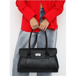 Сумка женская кожаная 2268Y black Polina&Eiterou