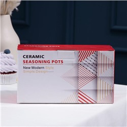 Конфетница «Марбл. Зонтик», 220 мл, 9×20 см, керамика