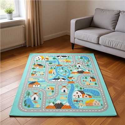 Ковер "Деревенька" дет. 1х1,5 прямоугольный