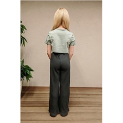 83918 брюки детские лапша (Серый)