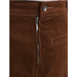 Юбка  из эластичного микро-вельвета