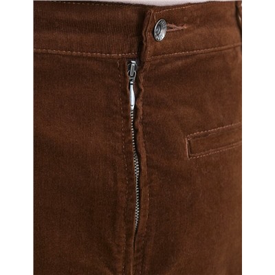 Юбка  из эластичного микро-вельвета