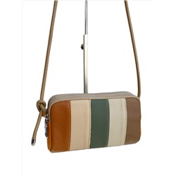 Женская сумка из натуральной кожи, цвет  мультицвет