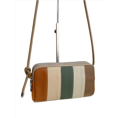 Женская сумка из натуральной кожи, цвет  мультицвет