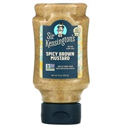 Sir Kensington's, Острая коричневая горчица, 9 унций (255 г)