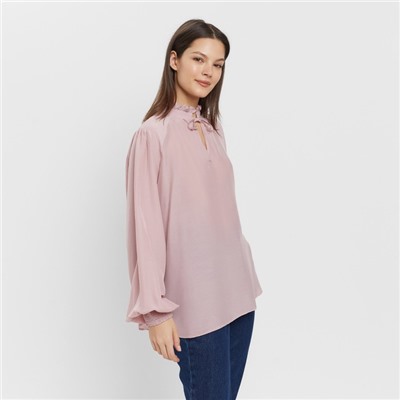 Блузка женская MINAKU: Enjoy, размер 46, цвет розовый