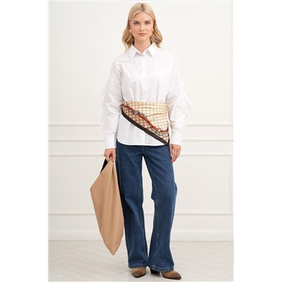 Женские джинсы палаццо с высокой посадкой Happyfox