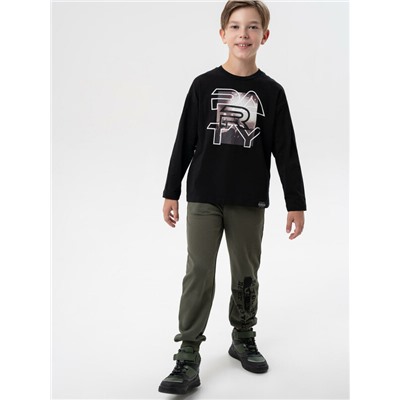 Брюки трикотажные для мальчиков