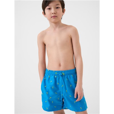 Шорты текстильные плавательные для мальчиков, средней длины