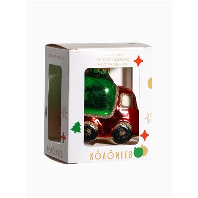 Ёлочное украшение «Грузовичок» h=7 см