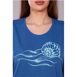 Футболка 15256 (Индиго)