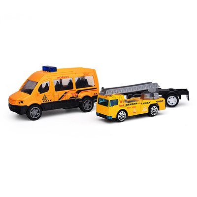 Машина "Стройка" металл, в коробке