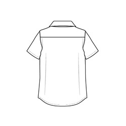 Сорочка текстильная для мальчиков (slim fit)