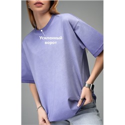 Женская футболка оверсайз с эффектом градиент Happyfox