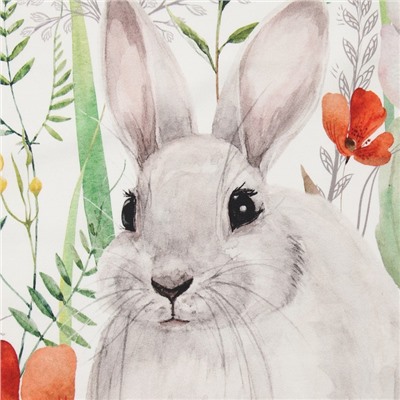 Полотенце «Этель. Луговые цветы», 40×73 см, 100% хлопок, саржа 190 г/м²