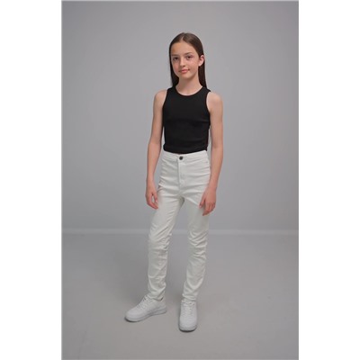 Майка-топ в рубчик для девочки Happyfox