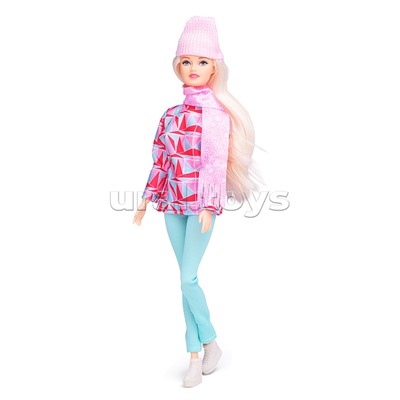 Кукла София 29 см. Сноуборд (руки и ноги сгиб., аксесс.) в коробке
