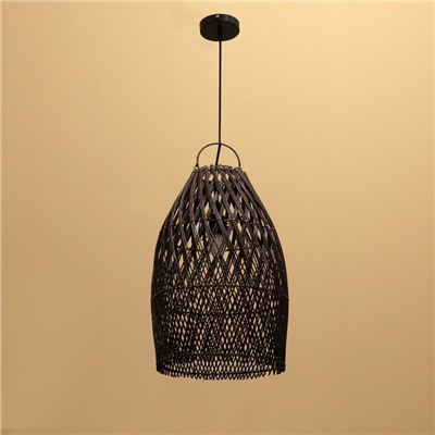 Светильник потолочный из ротанга «Пати», 1×120 Вт, Е27, 30×30×45 см