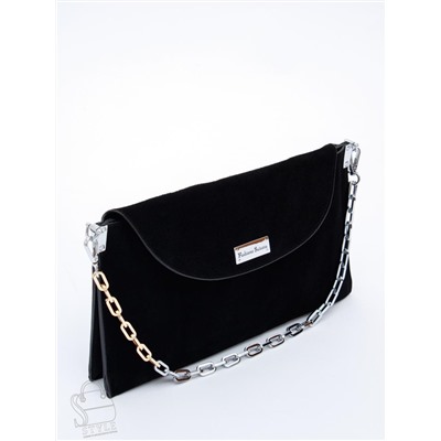 Сумка женская кожаная 98214-3MSS black Velina Fabbiano-Safenta в Новосибирске