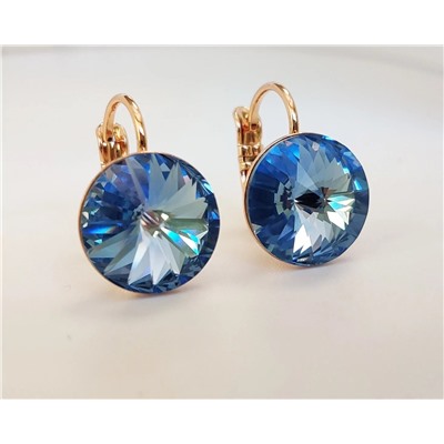 Серьги с кристаллами Swarovski