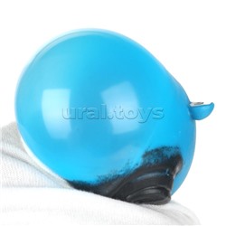 Игрушка - антистресс тянучка "Синий трактор" с воздухом, 8 см, блистер, Супер Жим