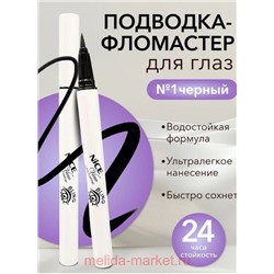 Nice View Подводка-Айлайнер фломастер тон 01черный 805