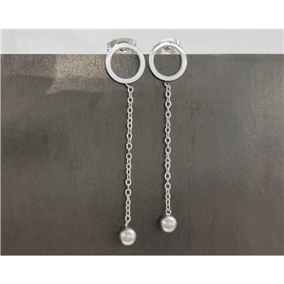 Серьги из стали