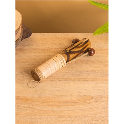 Сувенирный музыкальный инструмент «Тек тек», 21 см, бамбук, албезия