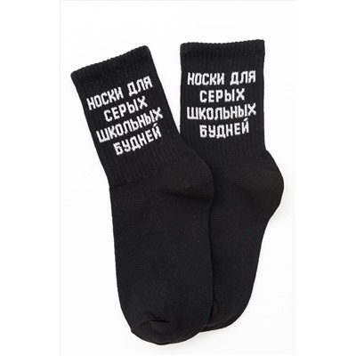 Детские носки стандарт Школьные будни (набор 3 пары) НАТАЛИ, 1104029