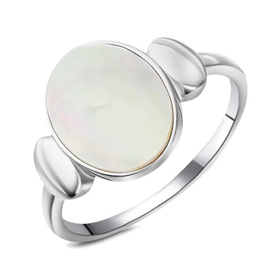 Кольцо, перламутр, BY-6161