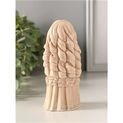 Фигурка - оберег «Берегиня манилка на любовь», 13×5 см, бежевая, с эффектом состаривания