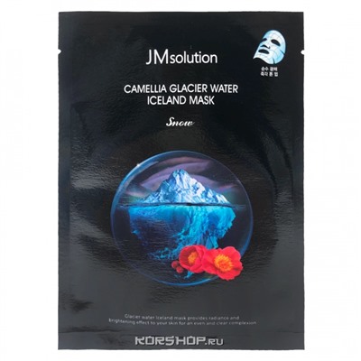 Тонизирующая тканевая маска с экстрактом камелии JMsolution, Корея, 30 мл Акция