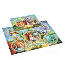 Настольная игра-ходилка "Волшебник Изумрудного города"