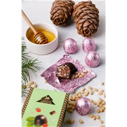 Кедровая комета с земляникой / 70 г / ТМ Сибирские конфеты