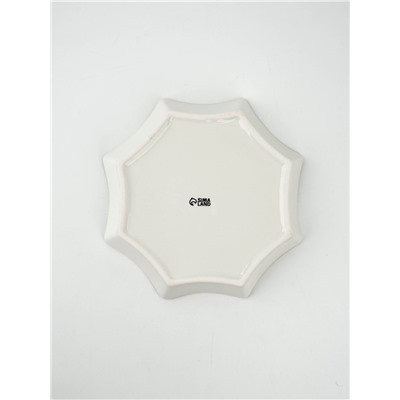 Блюдо новогоднее «Счастья в новом году», 21×21×3 см, ручная работа