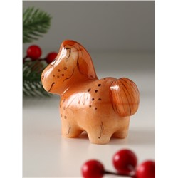 Фигурка «Конь Гаврюша», 8×7.5 см, селенит