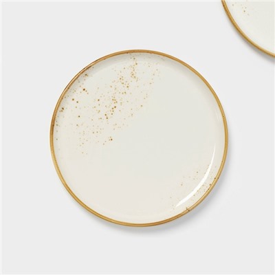 Блюда для подачи Magistro «Церера», набор 2 шт., d=20 см, белые