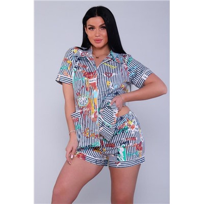 Пижама 11838 (Полоса)