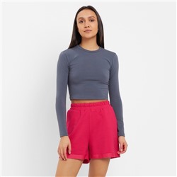 Шорты женские MINAKU: Casual collection, фуксия, размер 42