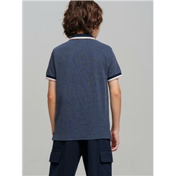 Джемпер трикотажный с воротником поло для мальчиков